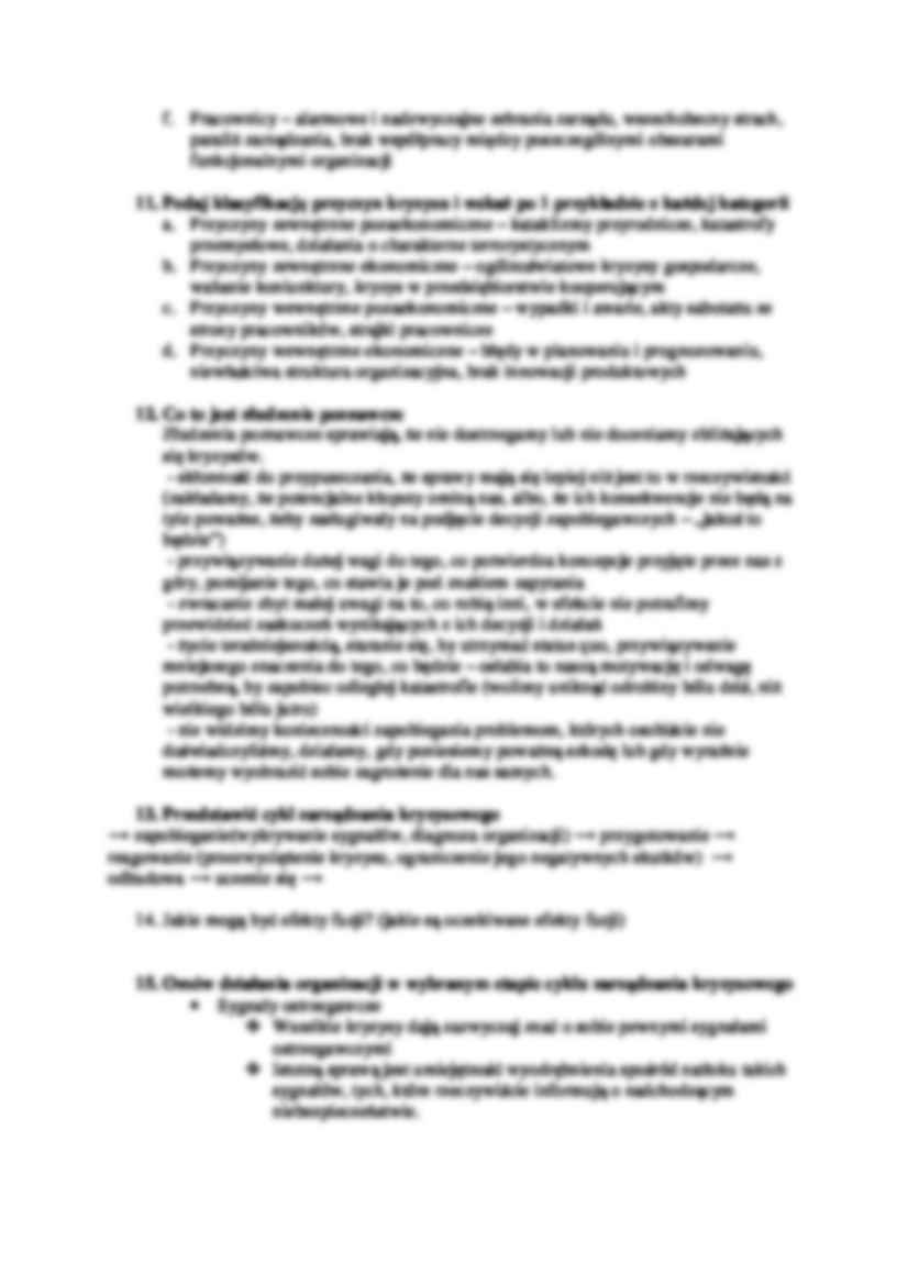 Zarządzanie kryzysowe-opracowanie zagadnień - strona 3