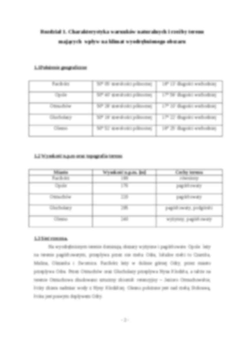 Opracowanie meteorologiczne - Obszar Racibórz Opole Otmuchów G_ucho_azy Olesno - strona 2