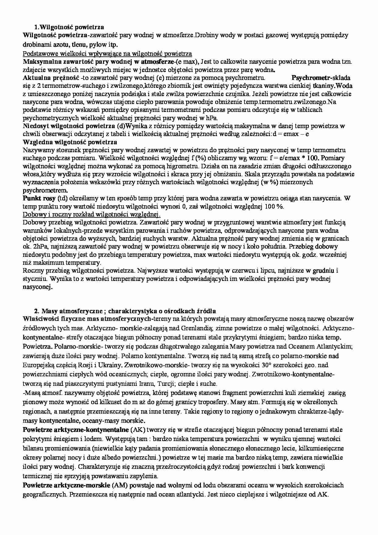 wszystkie ćwiczenia z meteo 2010 - strona 1