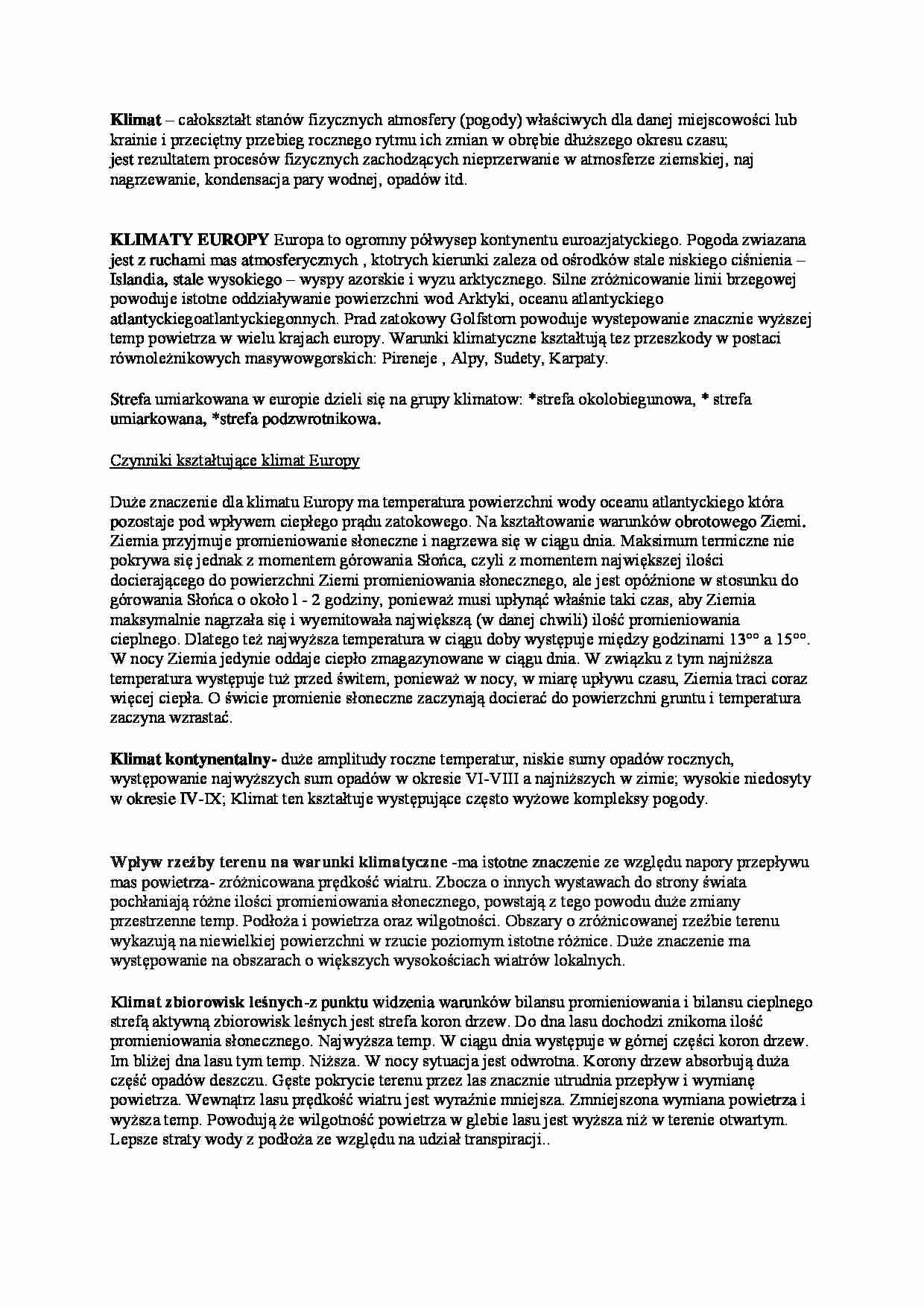 Klimaty - wykład - strona 1