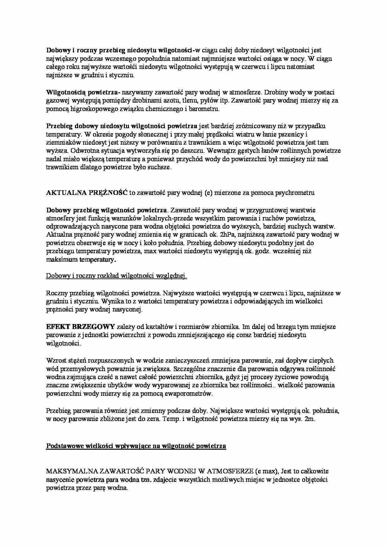 wykład - wilgotność - strona 1