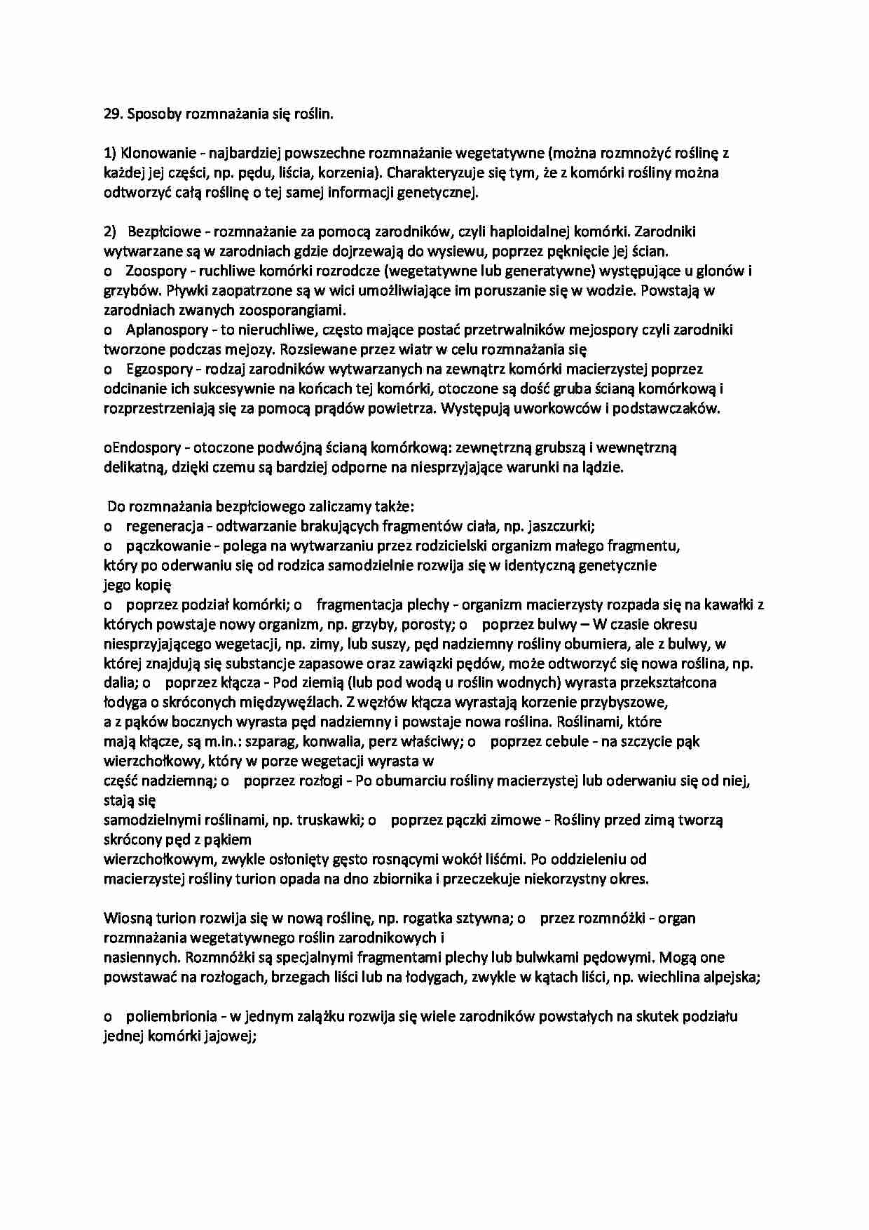 Ćwiczenia -owoc i nasienie- sposoby rozmnażania roślin - strona 1