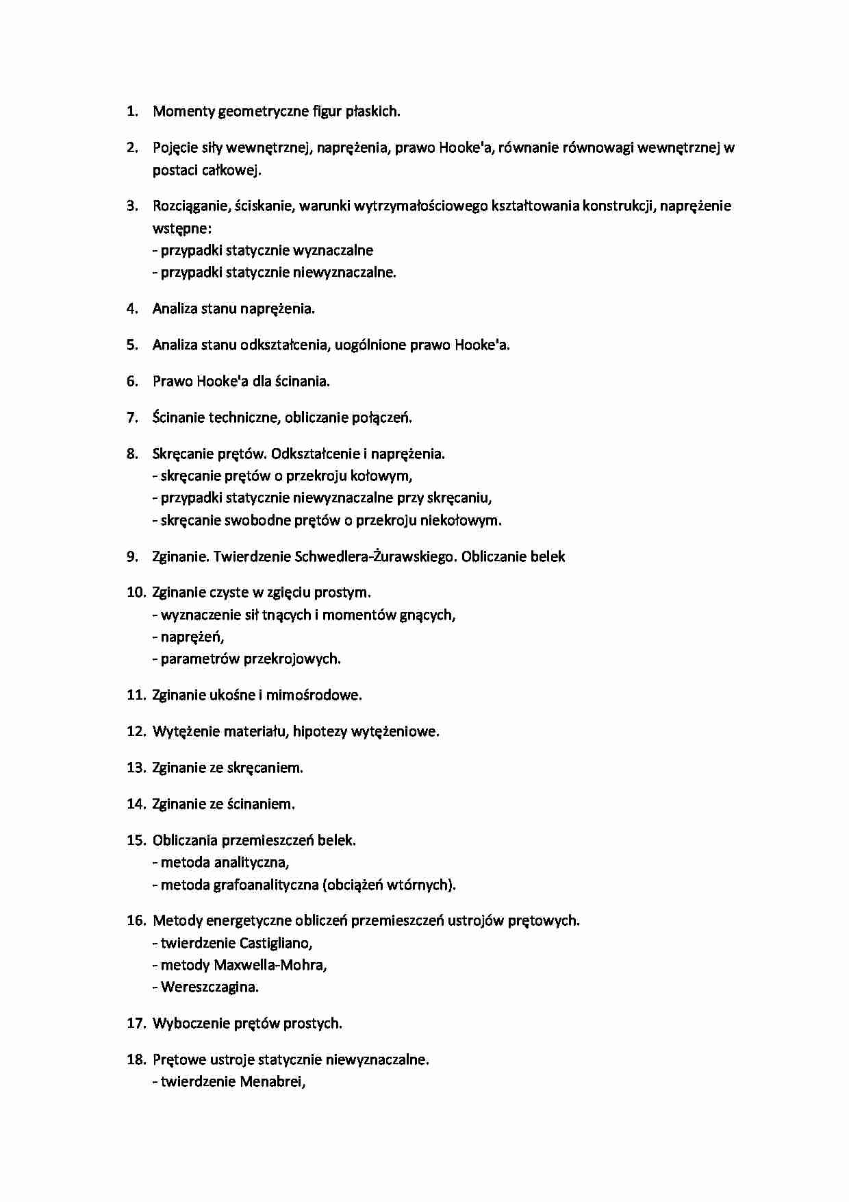 Tematy na egzamin. - strona 1