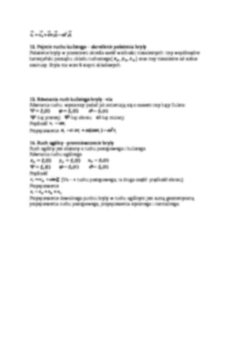 Ruch - definicje i omówienie - strona 3