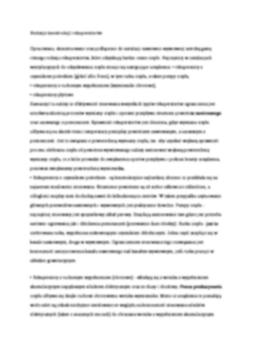 Podział urządzeń do odzysku energii w urządzeniach wentylacyjnych - omówienie  - strona 2