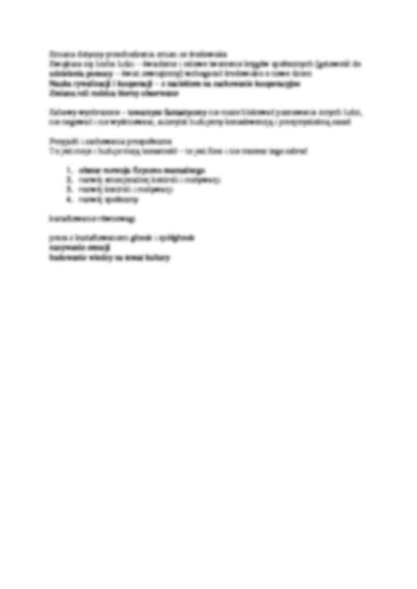 Okres przedszkolny - omówienie - Zachowania reaktywne - strona 2