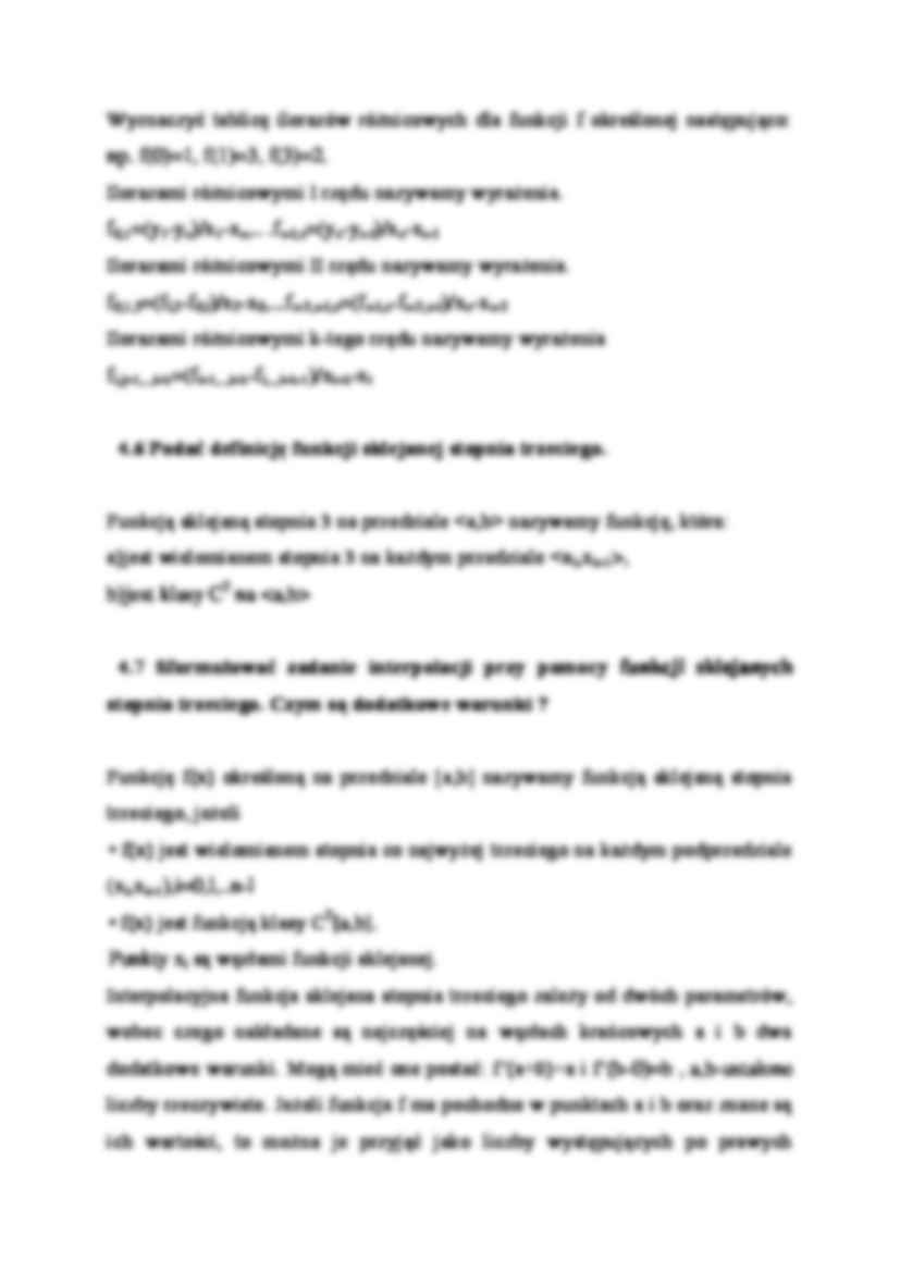 Interpolacja - omówienie  - strona 2