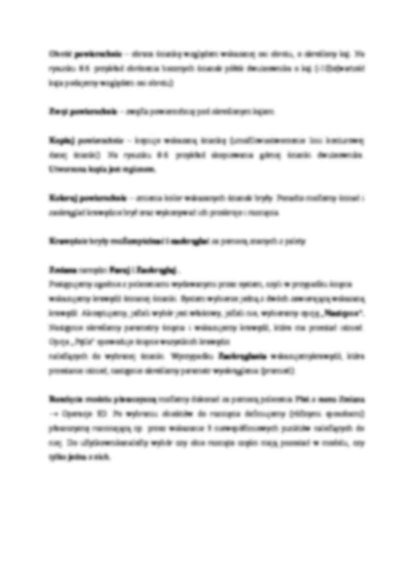 Modyfikowanie brył - omówienie  - strona 2