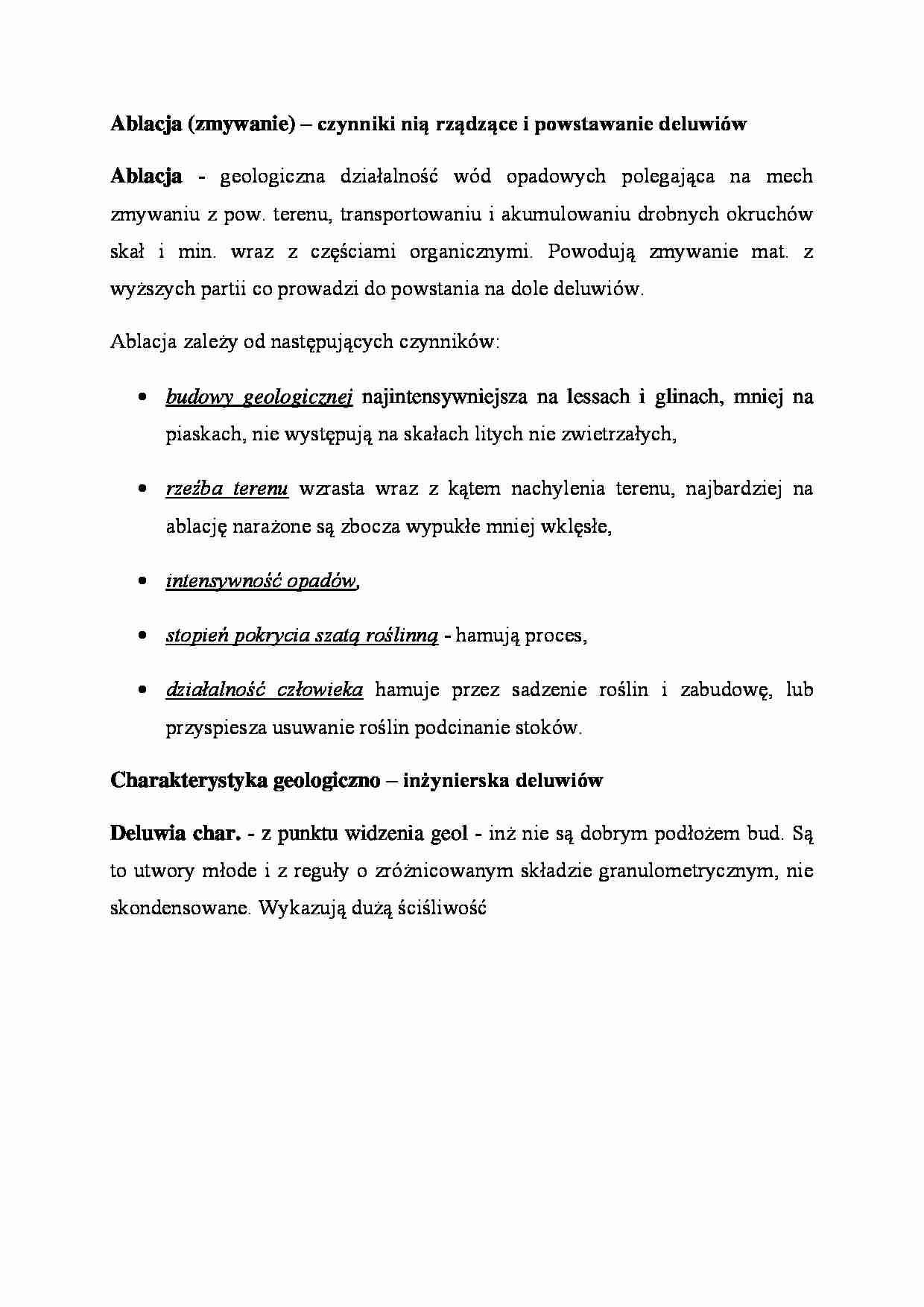 Ablacja - omówienie  - strona 1