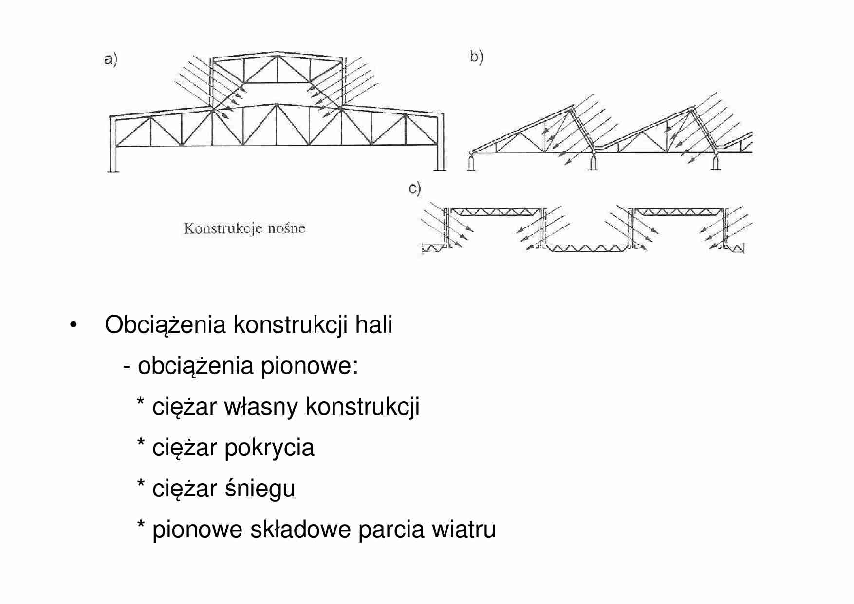 Obciążenia konstrukcji hali - omówienie - strona 1