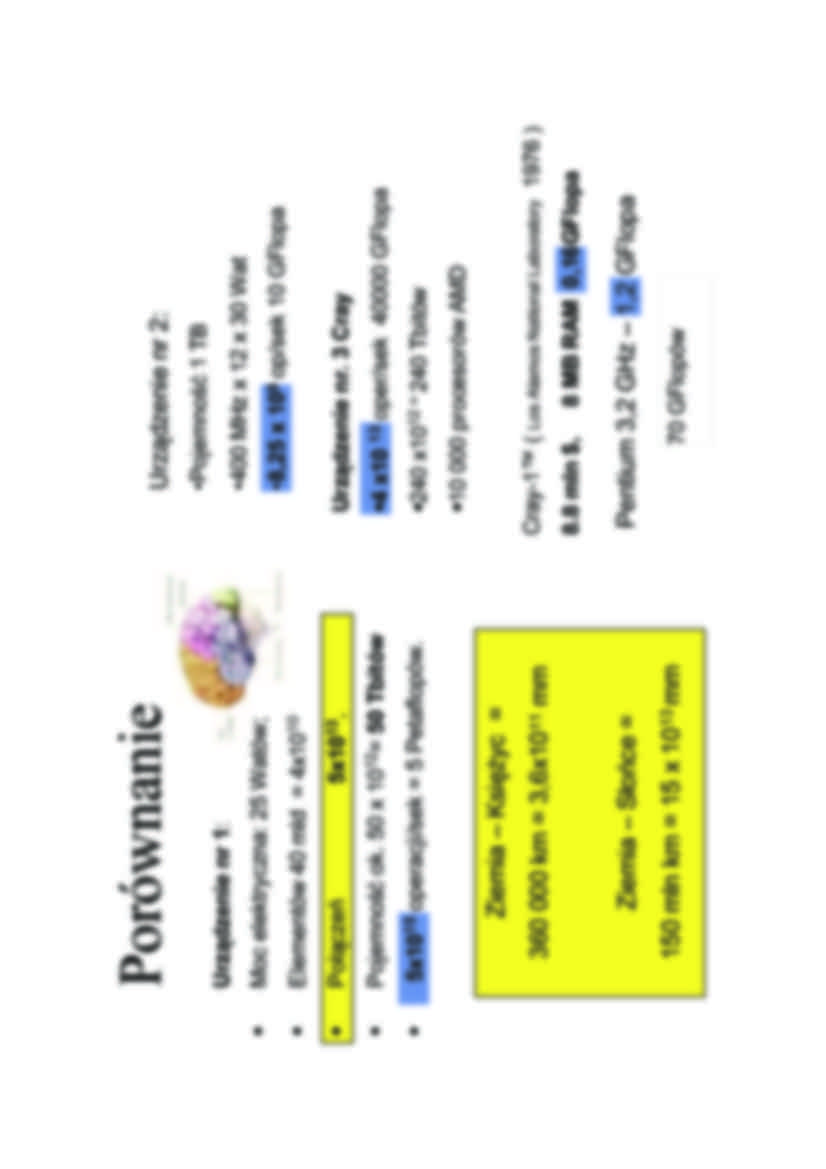 Idea powstania sztucznych sieci  - omówienie  - strona 2