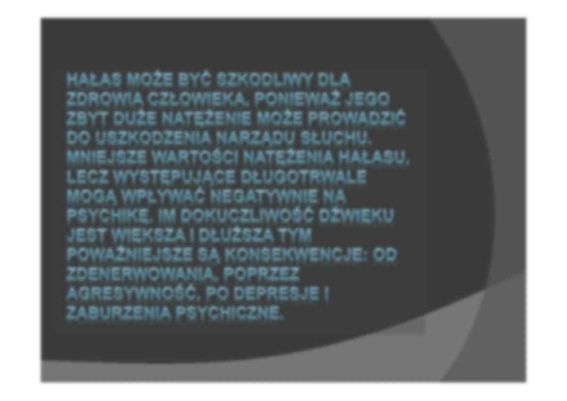 Hałas - prezentacja - strona 2