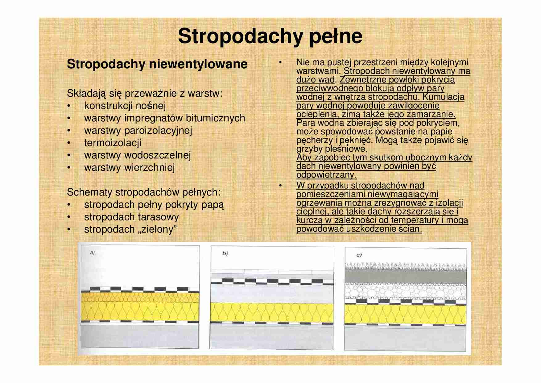 Stropodachy - omówienie - strona 1