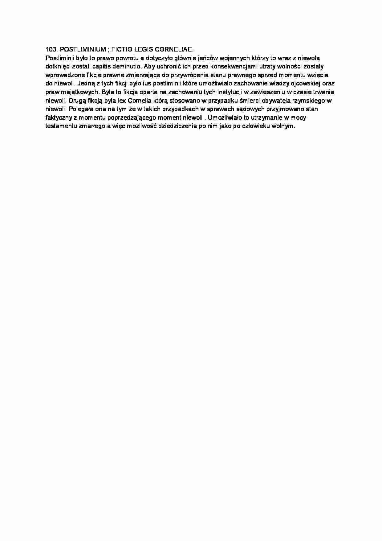 Postliminium-opracowanie - strona 1