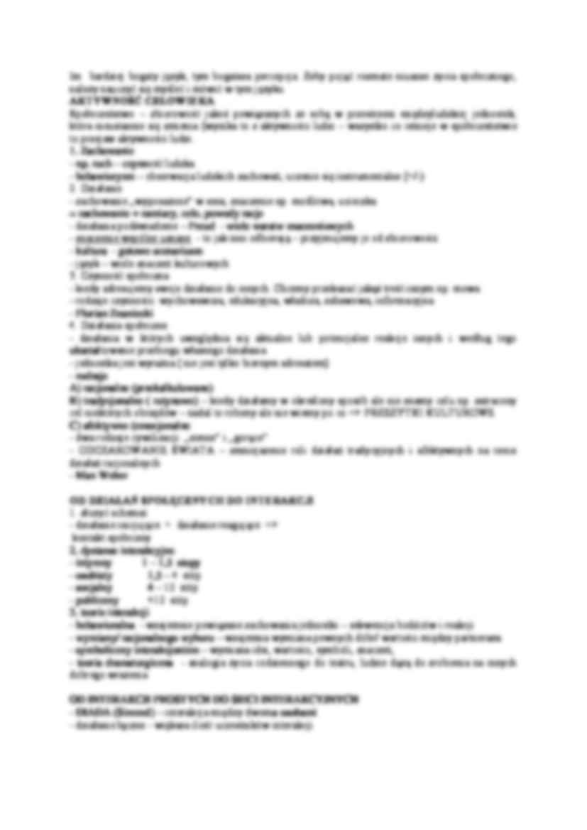 Społeczeństwo-przedmiotem socjologii - omówienie  - strona 2