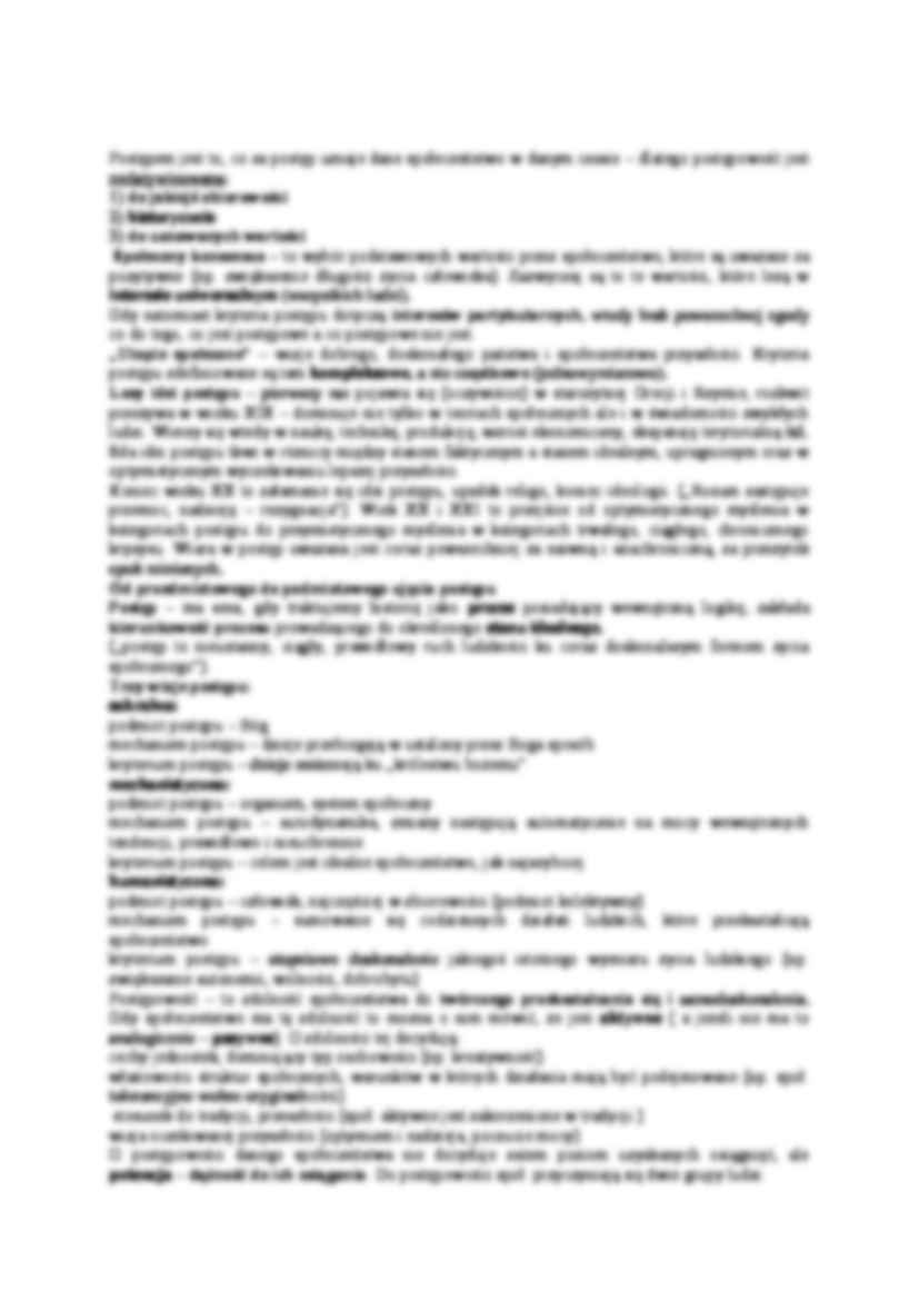 Zmiana społeczna - rozwój i postęp - omówienie  - strona 2