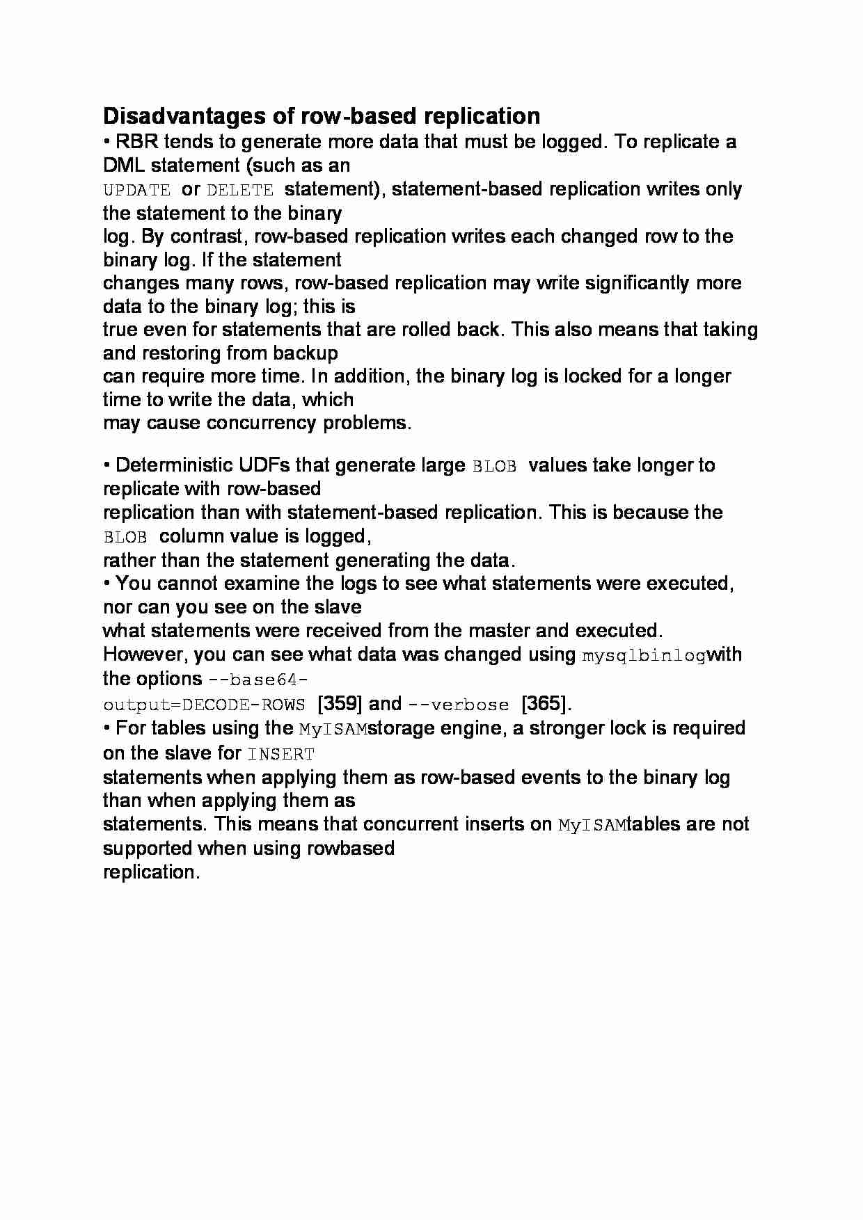 Disadvantages of row-opracowanie - strona 1