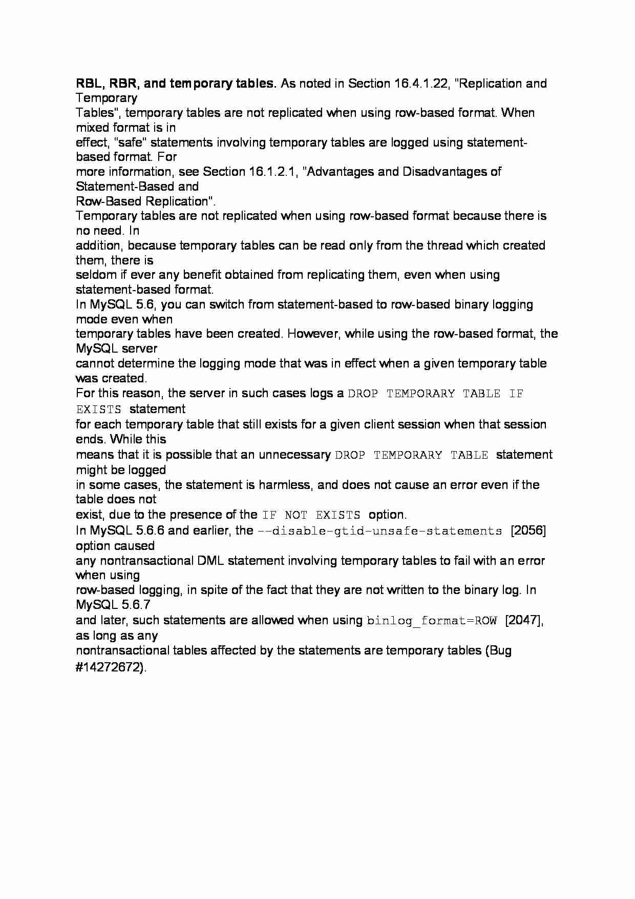 RBL, RBR, and temporary tables-opracowanie - strona 1