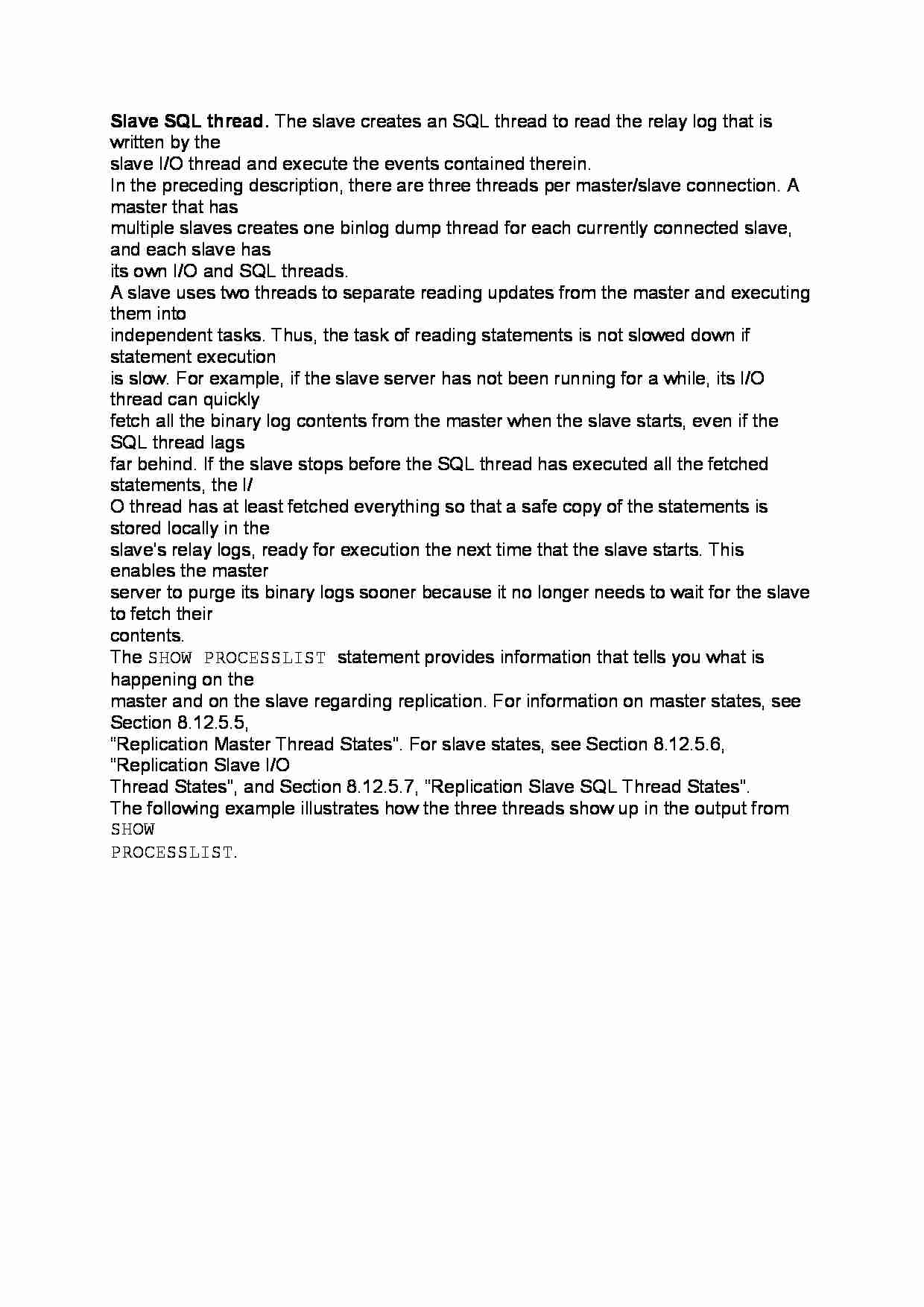 Slave SQL thread-opracowanie - strona 1