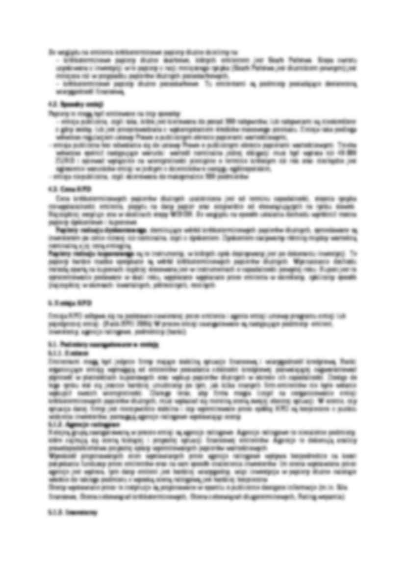 Krótkoterminowe papiery dłużne  - omówienie  - strona 2