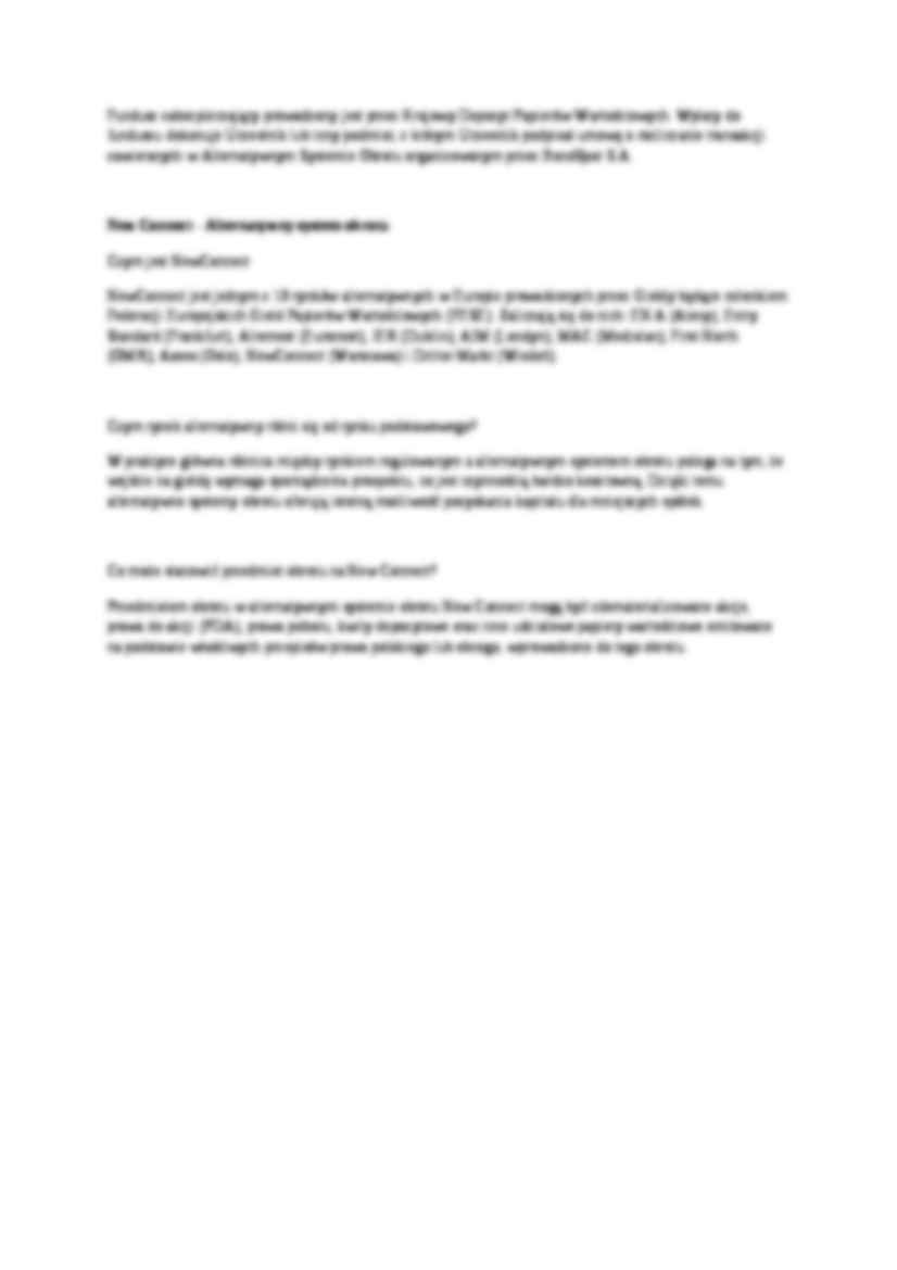 Rynek papierów wartościowych - omówienie  - strona 2