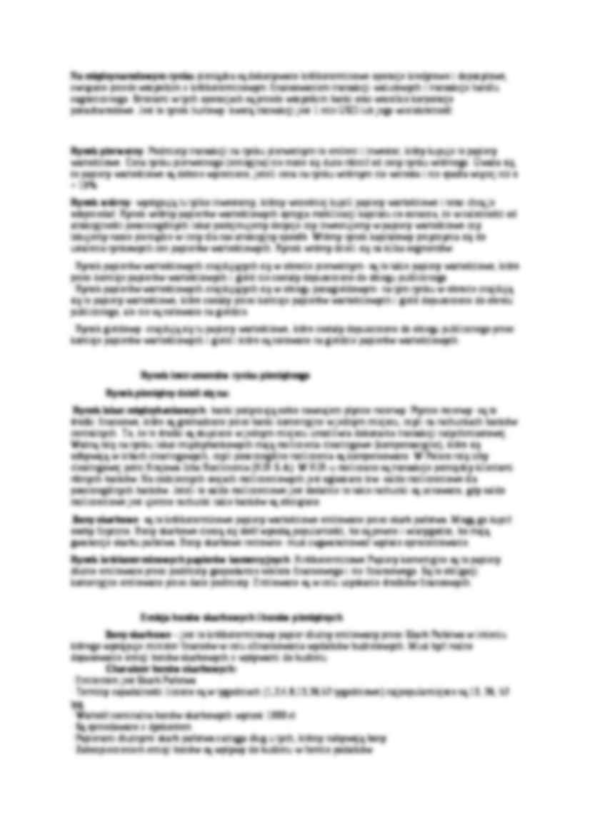 Rynki finansowe - omówienie  - strona 2