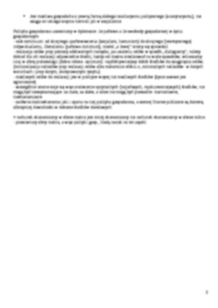 Polityka gospodarcza - wykład - strona 2