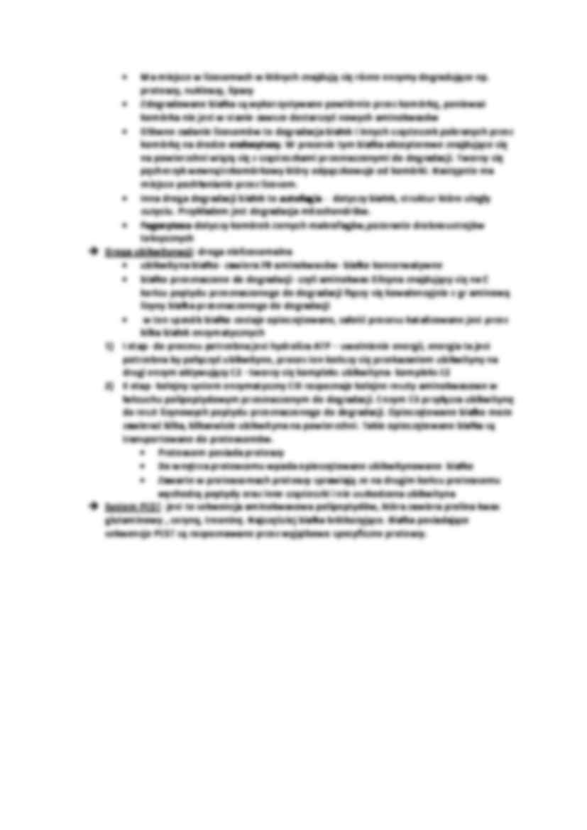 Wykład - dojrzewanie białek - strona 3