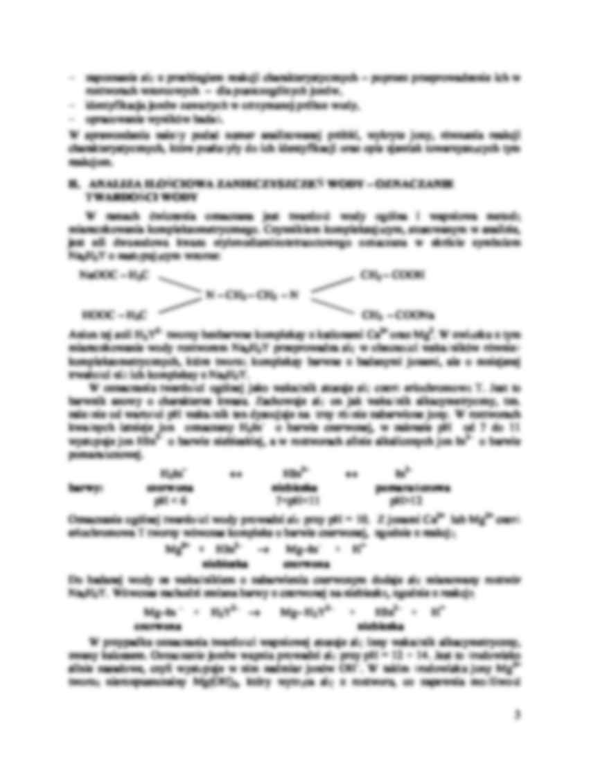 Instrukcja do ćwiczenia I2 - Oznaczanie twardości wody - strona 3