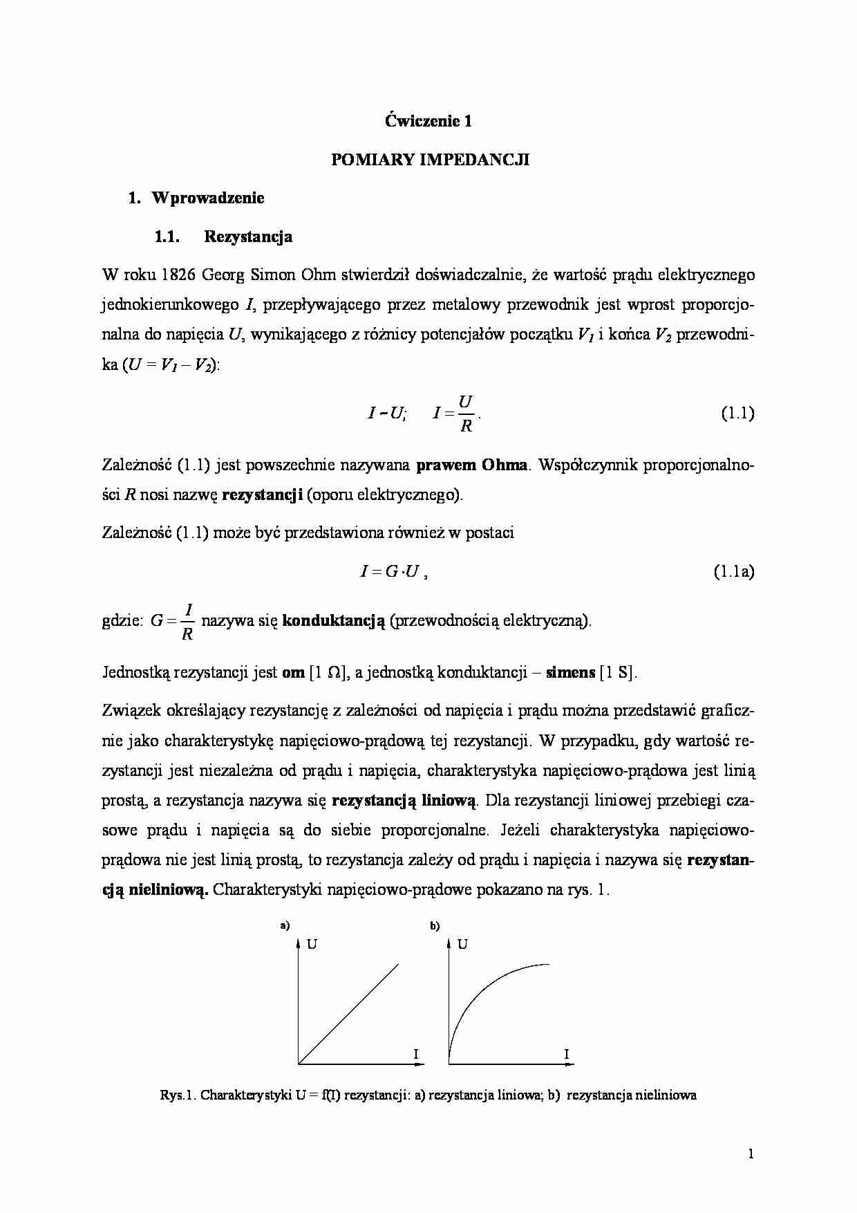 Pomiar impedancji - omówienie  - strona 1
