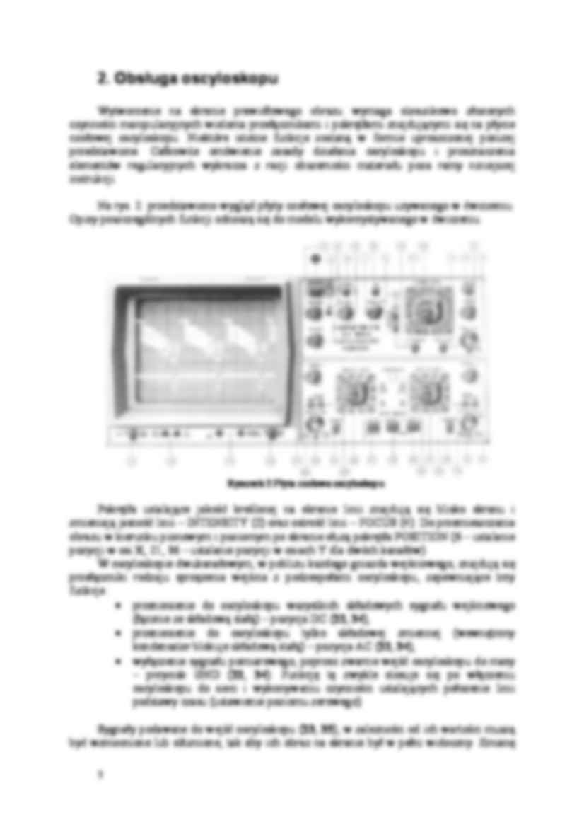 oscyloskop - omówienie  - strona 3