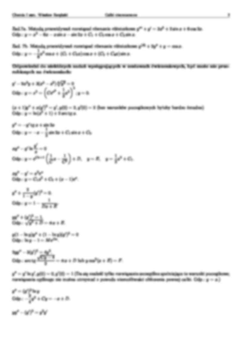 Całki nieoznaczone - omówienie  - Ułamek - strona 2