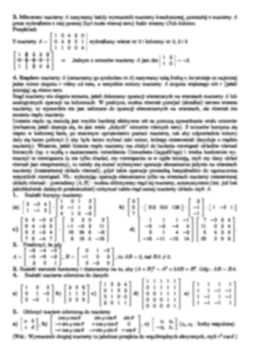  Macierze - omówienie  - strona 2