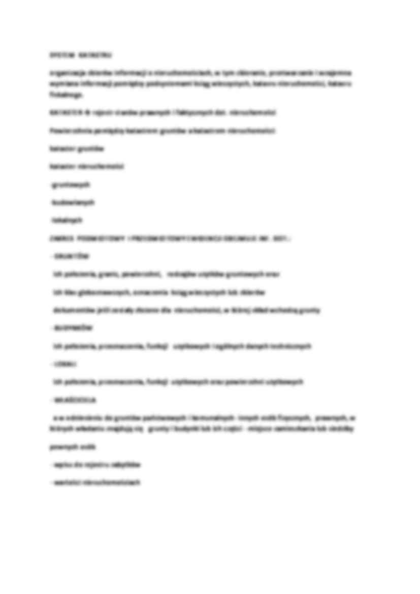 Ćwiczenia - ewidencja i kataster - strona 2