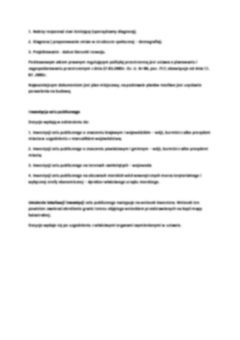 Planowanie przestrzenne na szczeblu wojewódzkim - wykład - strona 2