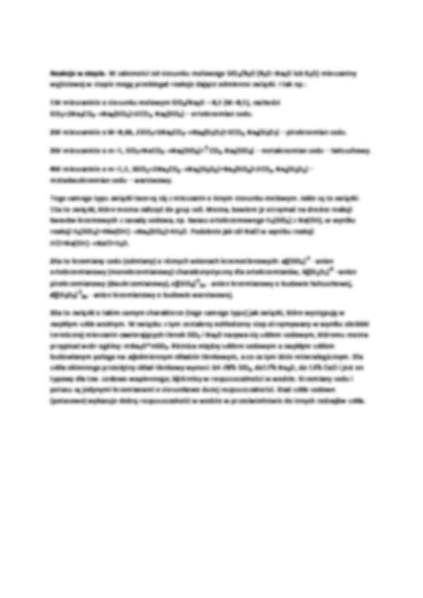 Spoiwa cementowe i reakcje przebiegające w stopie - wykład - strona 2