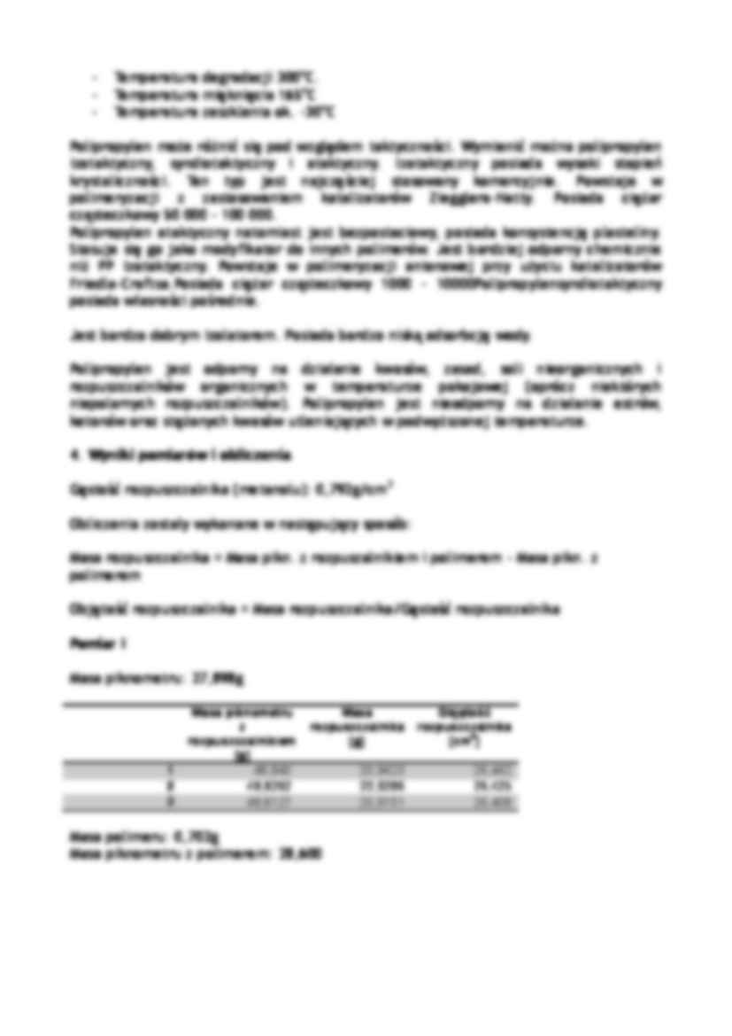 Fizykochemia polimerów - wstęp - strona 2