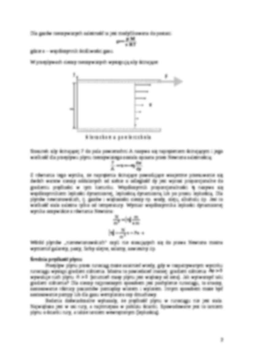 Przepływy płynów - omówienie  - strona 2