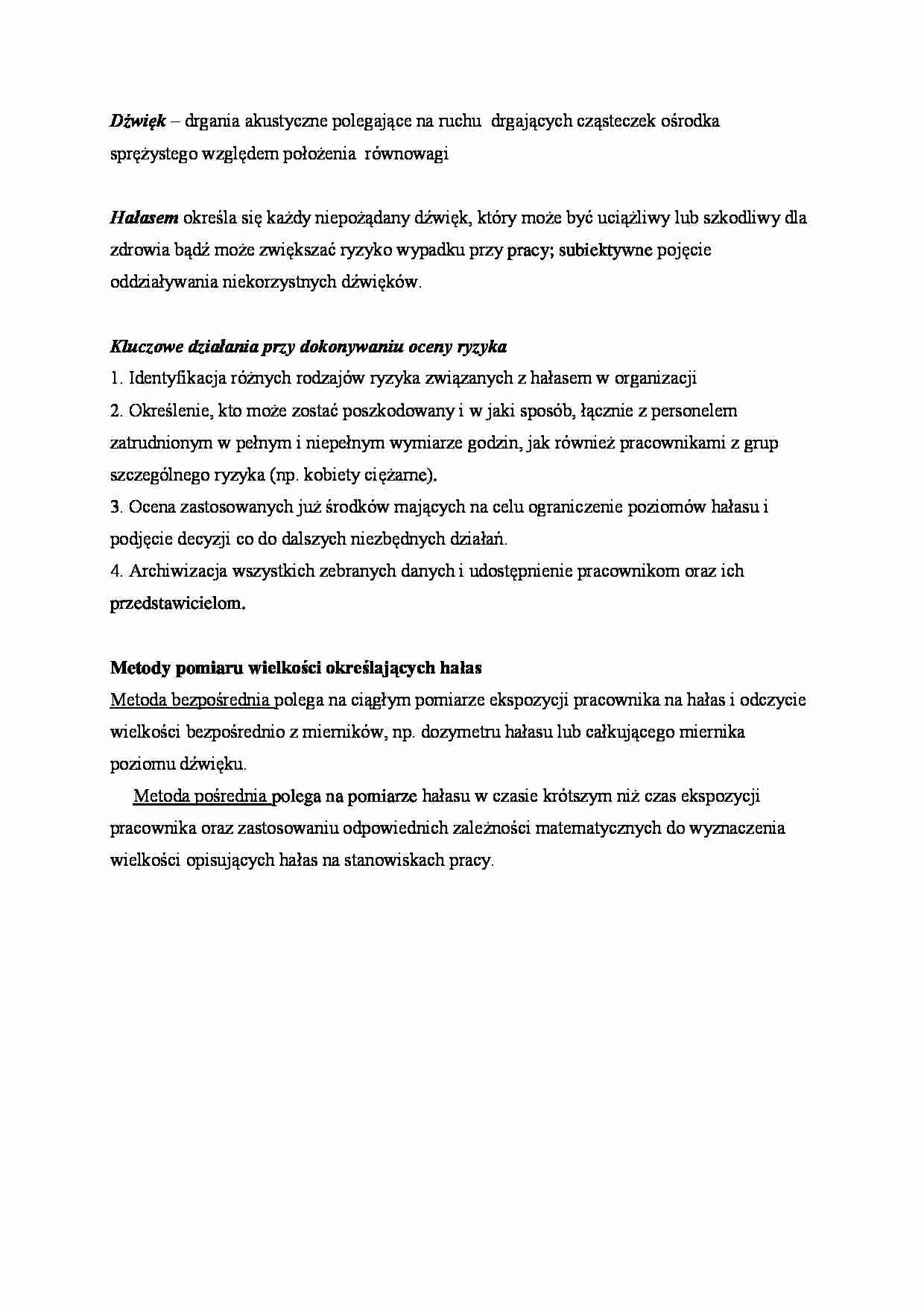 hałas - omówienie - strona 1