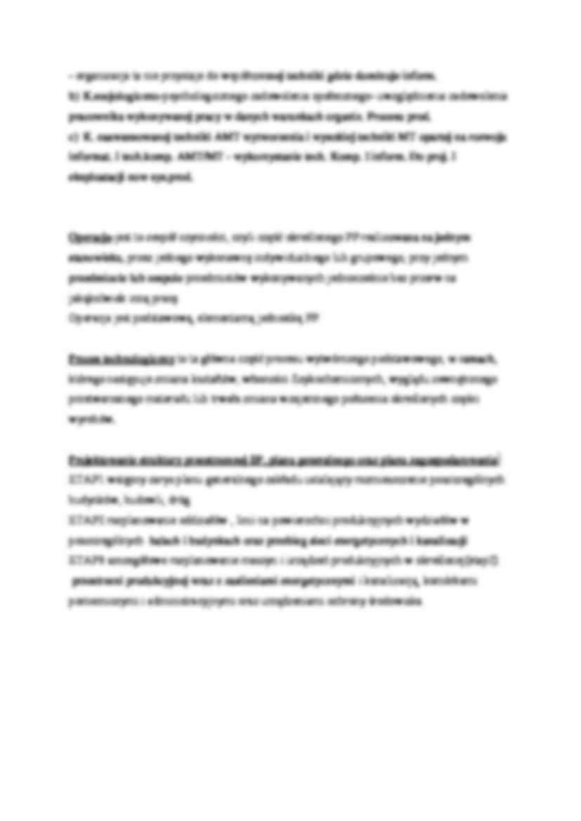 Systemy produkcyjne - omówienie - strona 2