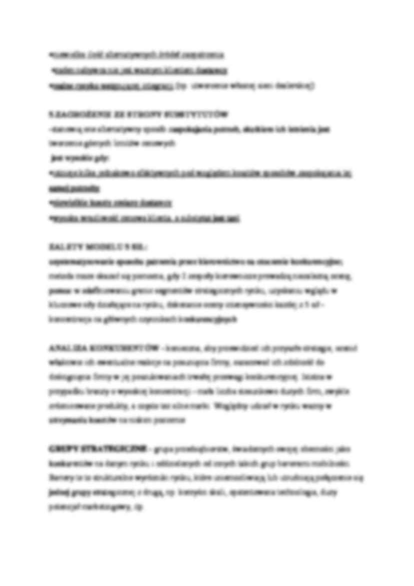 Otoczenie konkurencyjne - omówienie - strona 3