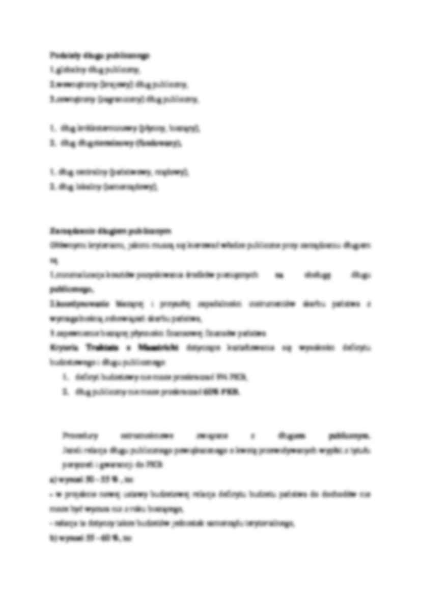 Dług publiczny - wykład - Skarb Państwa - strona 2