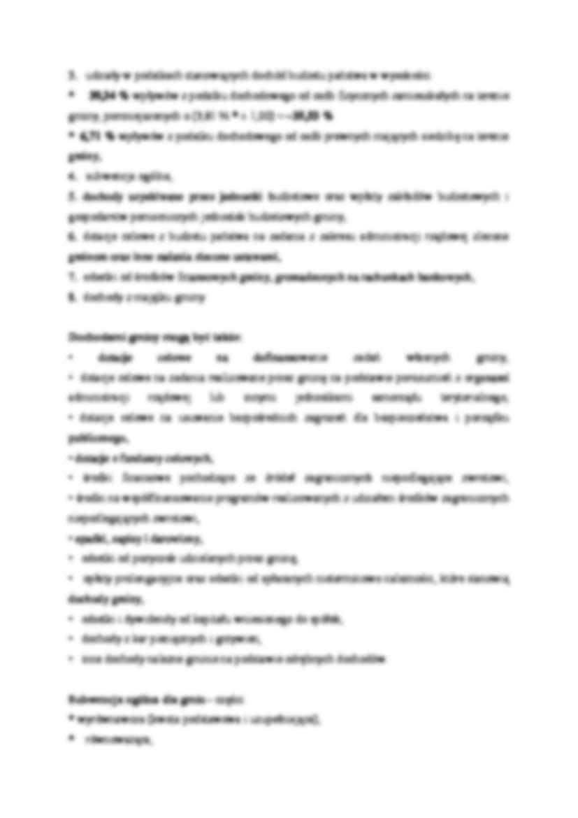 Finanse gminy - wykład - strona 3