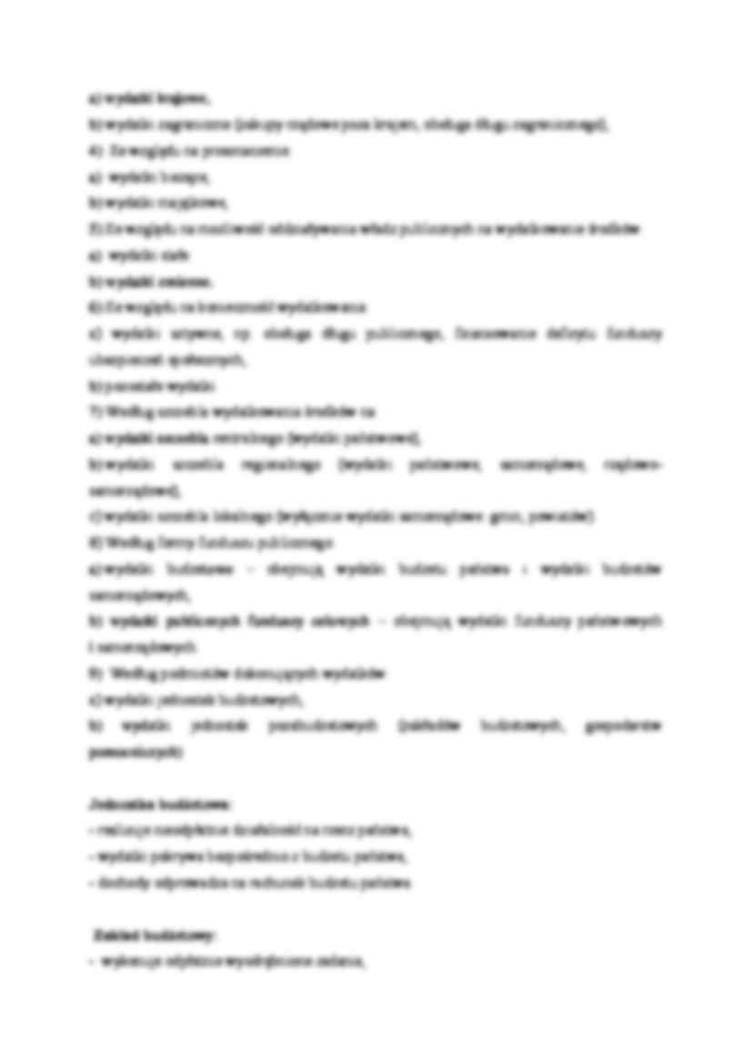 Wydatki budżetowe - wykład - strona 2