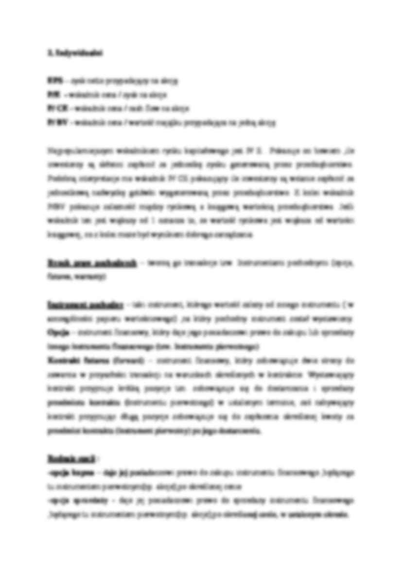 Rynek kapitałowy  - omówienie zagadnienia - strona 3