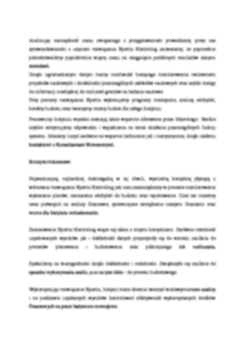 Controlling w Narodowym Instytucie Leków - referat - strona 3