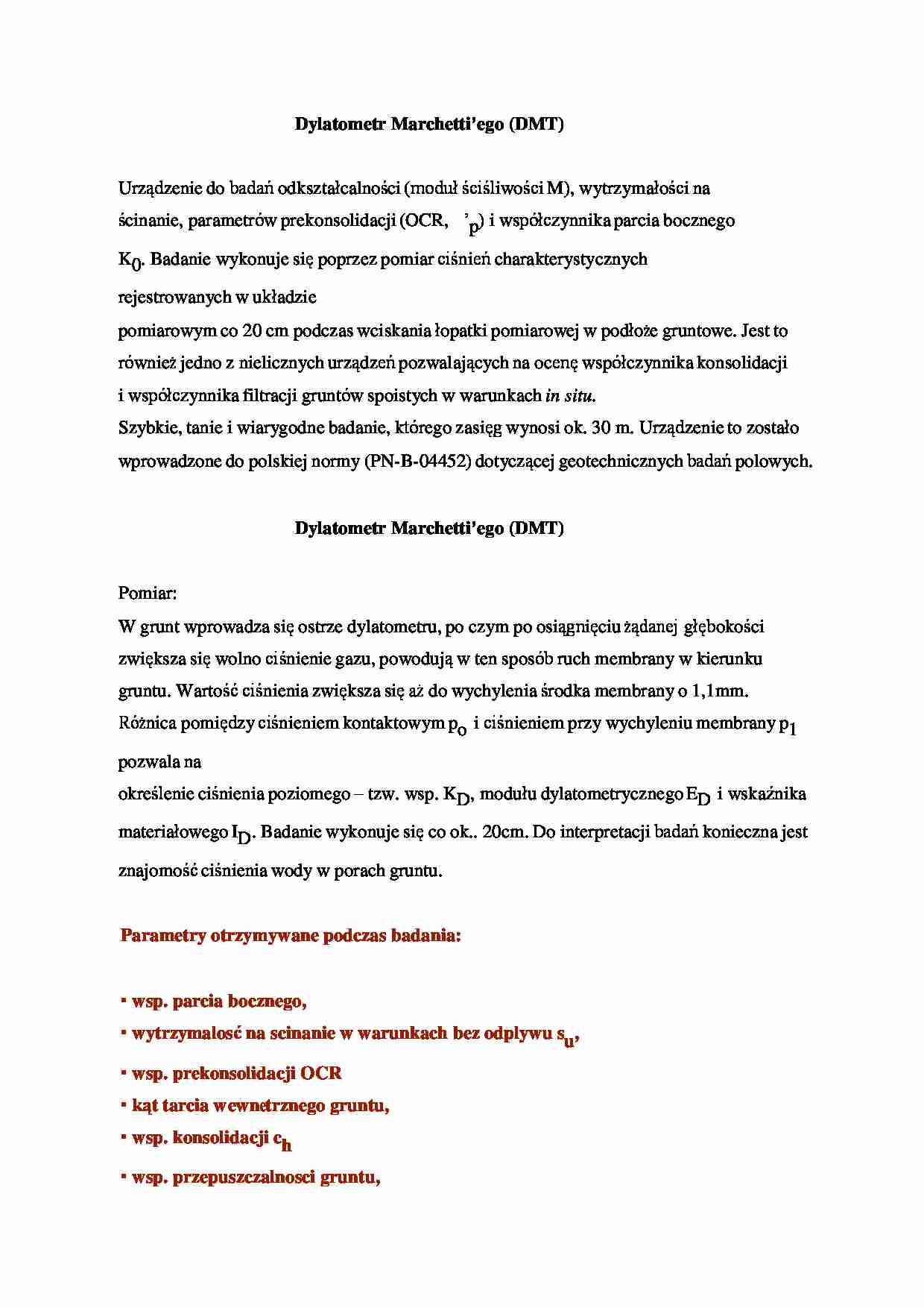 Dylatometry - omówienie - strona 1