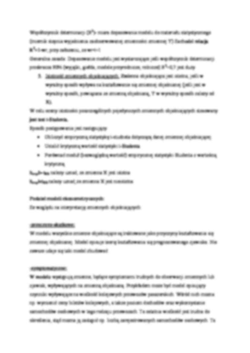 Standardy weryfikacji modelu - omówienie - strona 2