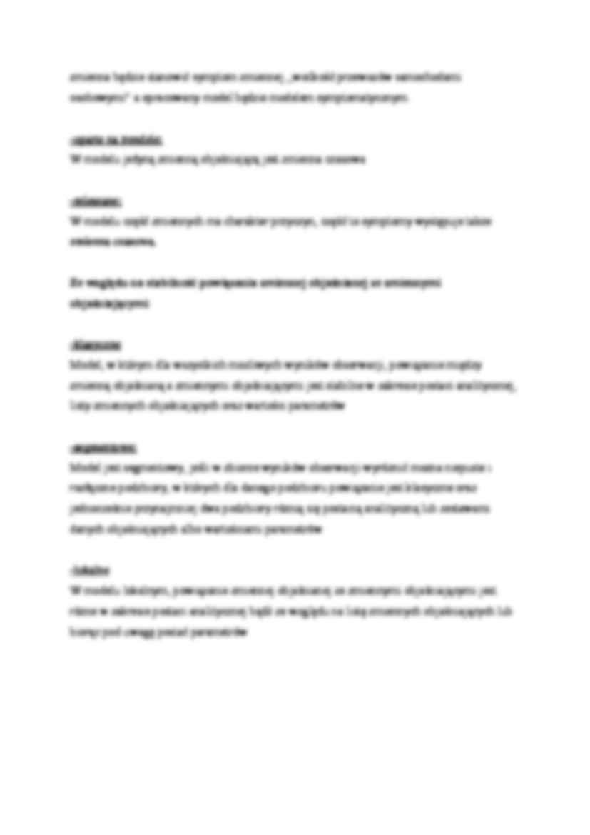 Standardy weryfikacji modelu - omówienie - strona 3