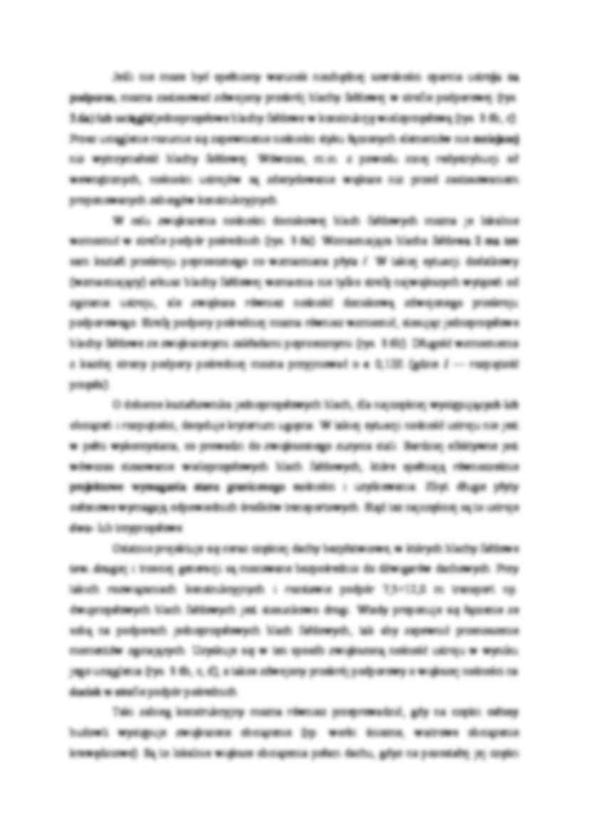 Blacha fałdowa, dobór przekroju - wykład - strona 2